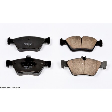Powerstop Evolution Ceramic Disc Brake Pad - Front, 16-710 16-710