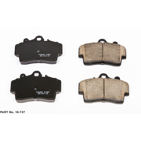 Powerstop Evolution Ceramic Disc Brake Pad - Front, 16-737 16-737