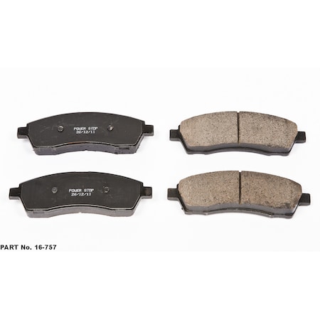 Powerstop Evolution Ceramic Disc Brake Pad - Rear, 16-757 16-757