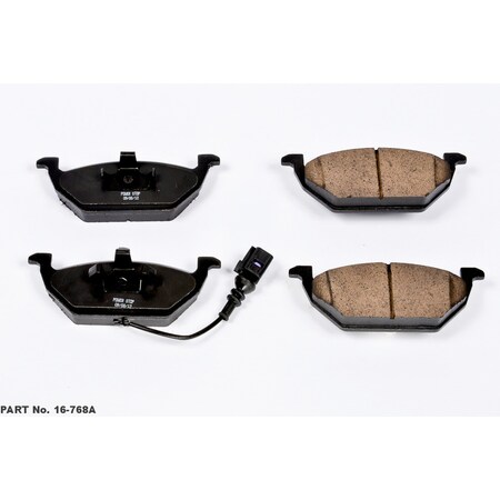 Powerstop Evolution Ceramic Disc Brake Pad - Front, 16-768A 16-768A