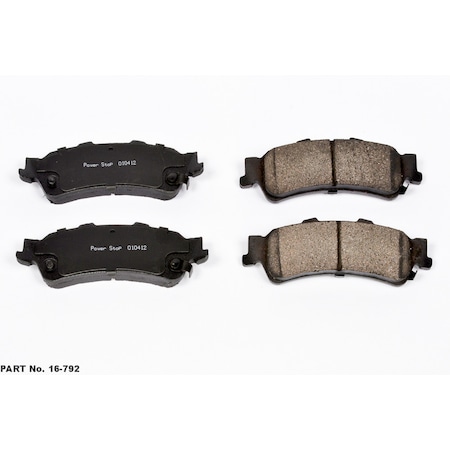 Powerstop Evolution Ceramic Disc Brake Pad - Rear, 16-792 16-792