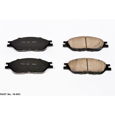 Powerstop Evolution Ceramic Disc Brake Pad - Front, 16-803 16-803