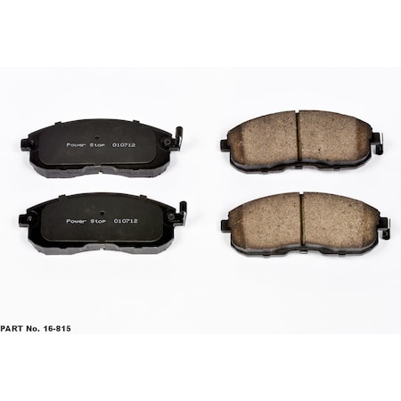 Powerstop Evolution Ceramic Disc Brake Pad - Front, 16-815 16-815