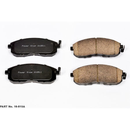 Powerstop Evolution Ceramic Disc Brake Pad - Front, 16-815A 16-815A