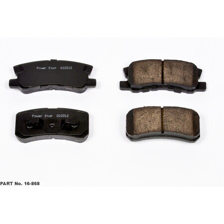 Powerstop Evolution Ceramic Disc Brake Pad - Rear, 16-868 16-868