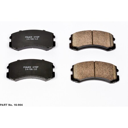 Powerstop Evolution Ceramic Disc Brake Pad - Front, 16-904 16-904