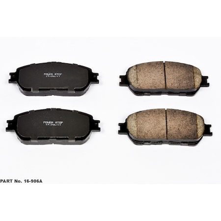 Powerstop Evolution Ceramic Disc Brake Pad - Front, 16-906A 16-906A