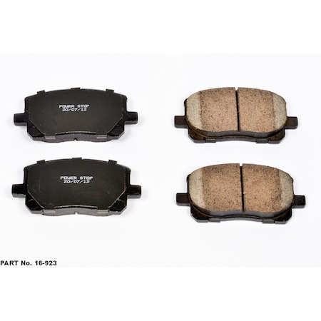Powerstop Evolution Ceramic Disc Brake Pad - Front, 16-923 16-923