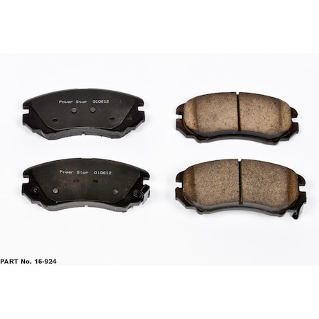 Powerstop Evolution Ceramic Disc Brake Pad - Front, 16-924 16-924