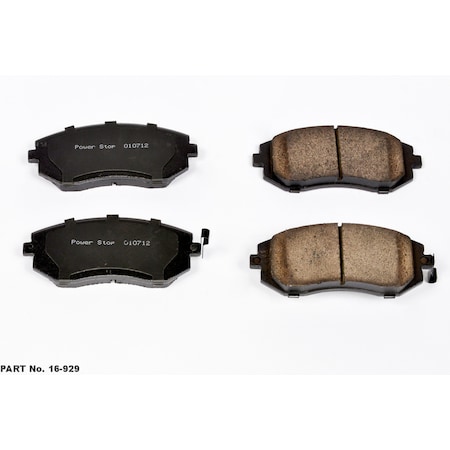 Powerstop Evolution Ceramic Disc Brake Pad - Front, 16-929 16-929