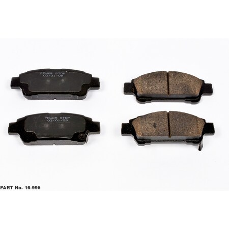 Powerstop Evolution Ceramic Disc Brake Pad - Rear, 16-995 16-995