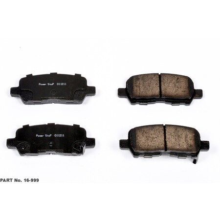 Powerstop Evolution Ceramic Disc Brake Pad - Rear, 16-999 16-999