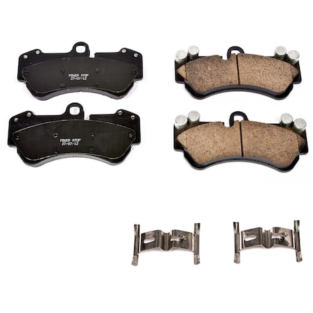 Powerstop Z17 Evolution Plus Disc Brake Pad - Front, 17-1007 17-1007