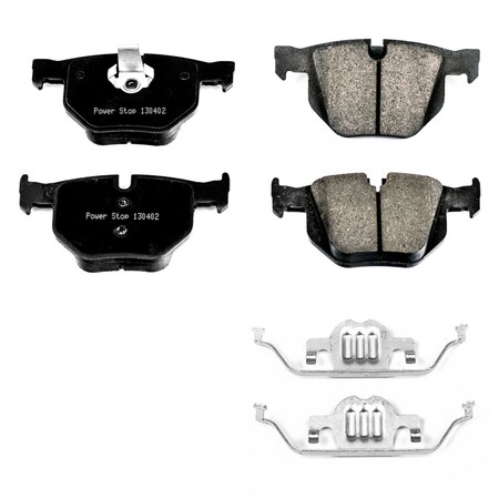 Powerstop Z17 Evolution Plus Disc Brake Pad - Rear, 17-1042 17-1042