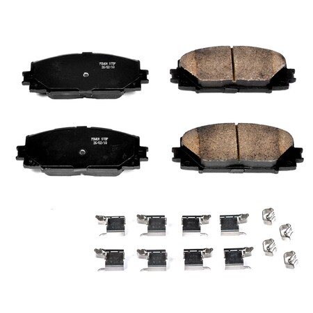 Powerstop Z17 Evolution Plus Disc Brake Pad - Front, 17-1184 17-1184