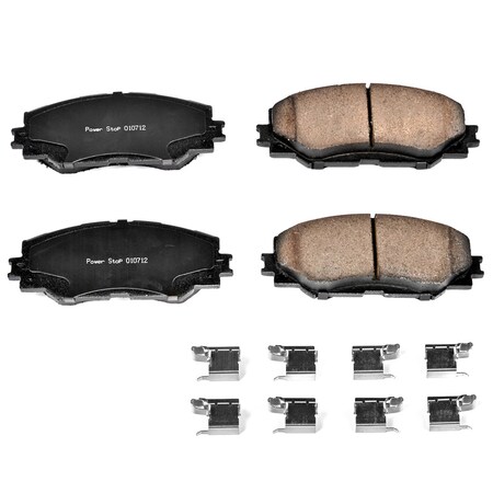 Powerstop Z17 Evolution Plus Disc Brake Pad - Front, 17-1210 17-1210