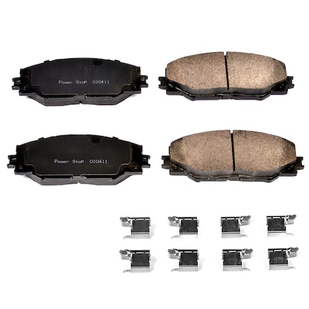 Powerstop Z17 Evolution Plus Disc Brake Pad - Front, 17-1211 17-1211