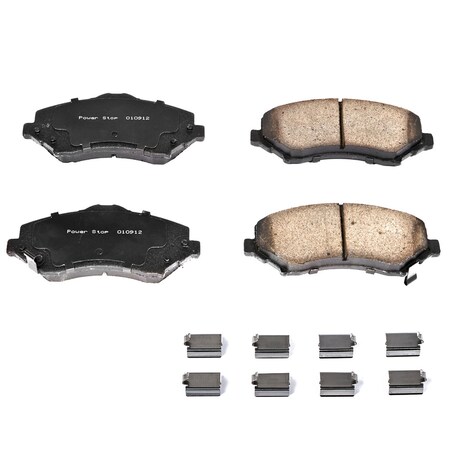 Powerstop Z17 Evolution Plus Disc Brake Pad - Front, 17-1273 17-1273