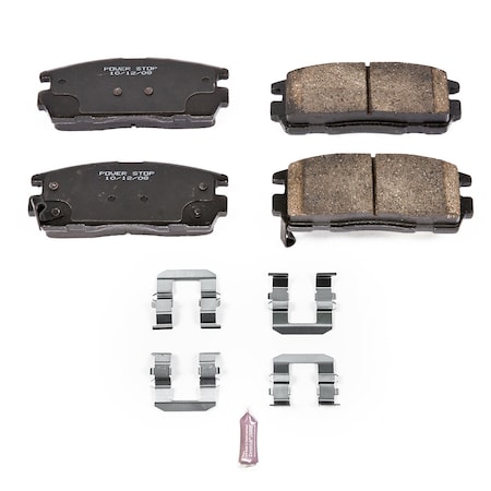 Powerstop Z17 Evolution Plus Disc Brake Pad - Rear, 17-1275 17-1275