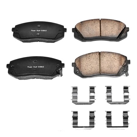 Powerstop Z17 Evolution Plus Disc Brake Pad - Front, 17-1295 17-1295