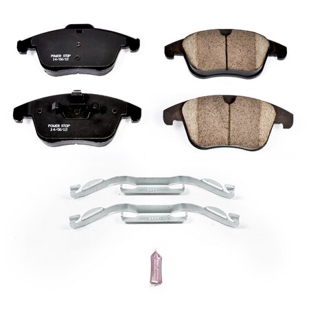 Powerstop Z17 Evolution Plus Disc Brake Pad - Front, 17-1306 17-1306