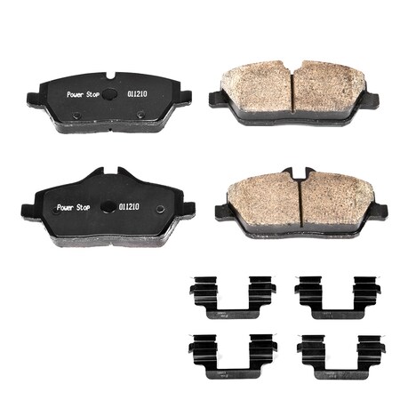 Powerstop Z17 Evolution Plus Disc Brake Pad - Front, 17-1308 17-1308