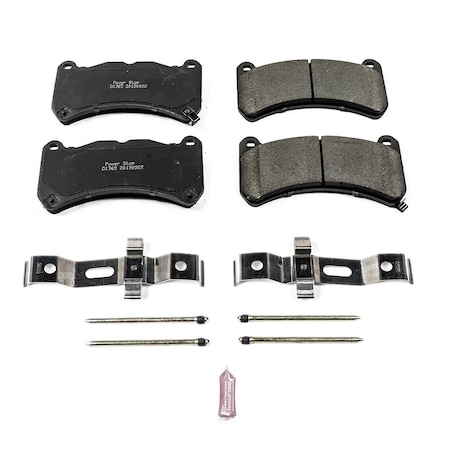 Powerstop Z17 Evolution Plus Disc Brake Pad - Front, 17-1365 17-1365