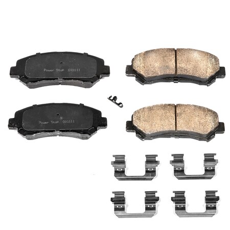 Powerstop Z17 Evolution Plus Disc Brake Pad - Front, 17-1374 17-1374