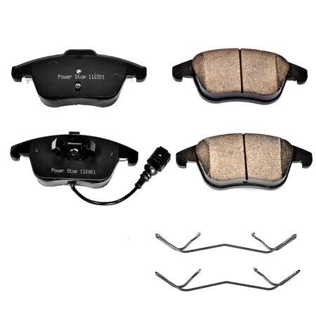 Powerstop Z17 Evolution Plus Disc Brake Pad - Front, 17-1375 17-1375