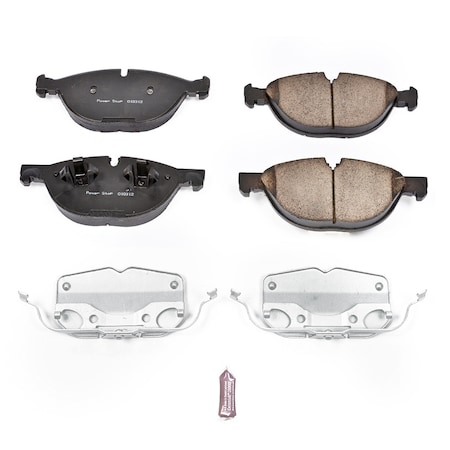 Powerstop Z17 Evolution Plus Disc Brake Pad - Front, 17-1381 17-1381