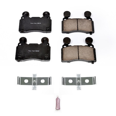 Powerstop Z17 Evolution Plus Disc Brake Pad - Front, 17-1474 17-1474