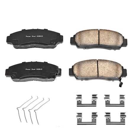 Powerstop Z17 Evolution Plus Disc Brake Pad - Front, 17-1509 17-1509