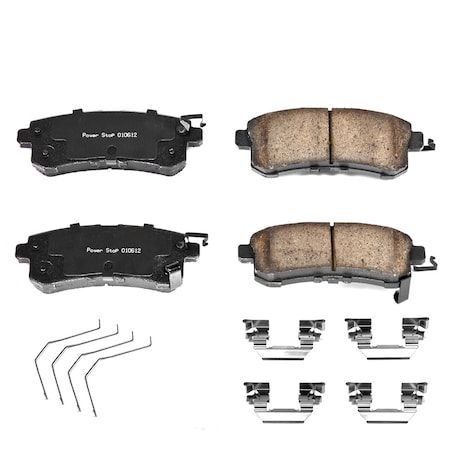 Powerstop Z17 Evolution Plus Disc Brake Pad - Front, 17-1521 17-1521