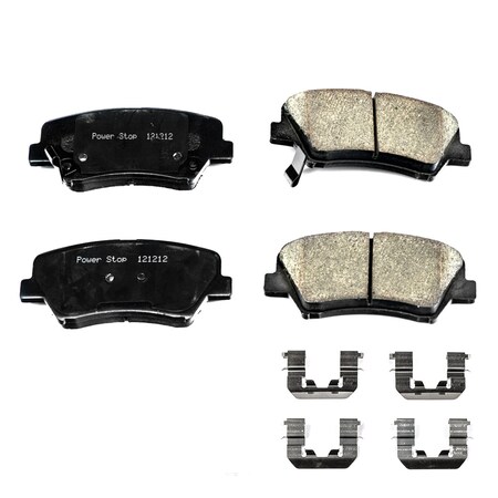 Powerstop Z17 Evolution Plus Disc Brake Pad - Front, 17-1543 17-1543