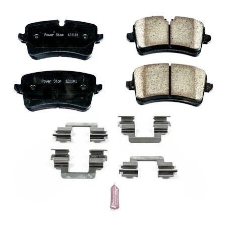 Powerstop Z17 Evolution Plus Disc Brake Pad - Rear, 17-1547 17-1547