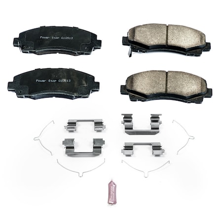 Powerstop Z17 Evolution Plus Disc Brake Pad - Front, 17-1584 17-1584