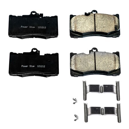 Powerstop Z17 Evolution Plus Disc Brake Pad - Front, 17-1586 17-1586