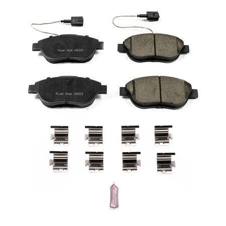Powerstop Z17 Evolution Plus Disc Brake Pad - Front, 17-1618 17-1618