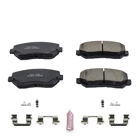 Powerstop Z17 Evolution Plus Disc Brake Pad - Front, 17-1640A 17-1640A