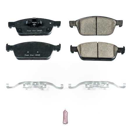 Powerstop Z17 Evolution Plus Disc Brake Pad - Front, 17-1645 17-1645