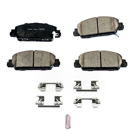Powerstop Z17 Evolution Plus Disc Brake Pad - Front, 17-1654 17-1654
