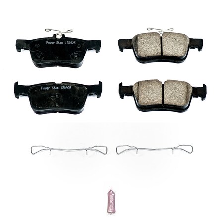 Powerstop Z17 Evolution Plus Disc Brake Pad - Rear, 17-1665 17-1665