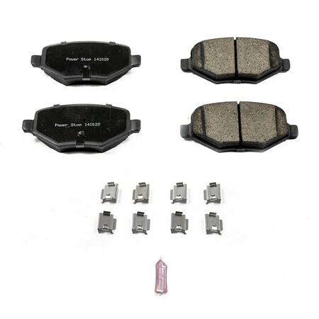 Powerstop Z17 Evolution Plus Disc Brake Pad - Rear, 17-1754 17-1754