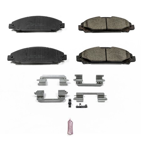 Powerstop Z17 Evolution Plus Disc Brake Pad - Front, 17-1791 17-1791