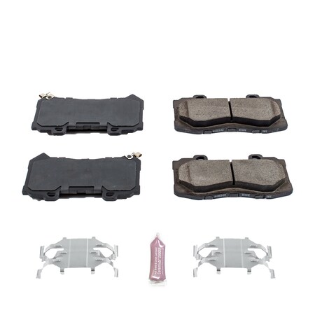 Powerstop Z17 Evolution Plus Disc Brake Pad - Front, 17-1802 17-1802