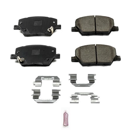 Powerstop Z17 Evolution Plus Disc Brake Pad - Front, 17-1811 17-1811