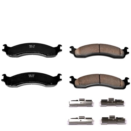Powerstop Z17 Evolution Plus Disc Brake Pad - Front, 17-655 17-655