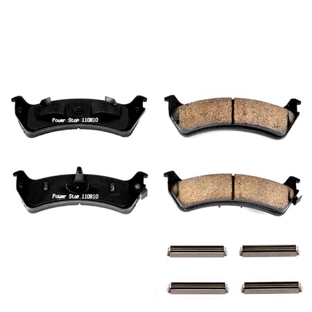 Powerstop Z17 Evolution Plus Disc Brake Pad - Rear, 17-667A 17-667A