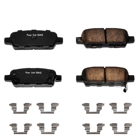 Powerstop Z17 Evolution Plus Disc Brake Pad - Rear, 17-905 17-905
