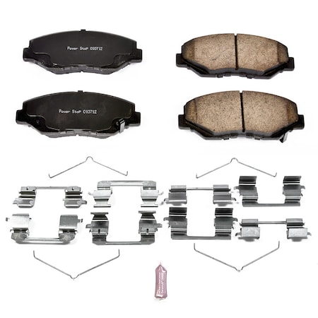 Powerstop Z17 Evolution Plus Disc Brake Pad - Front, 17-914 17-914